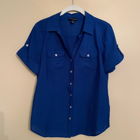 Royal blue top - Picture 1 of 3